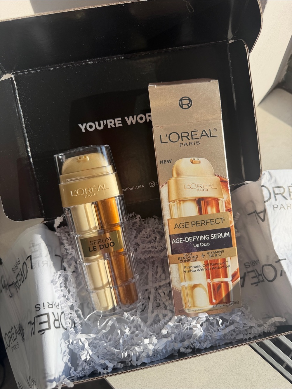 L'Oréal Age Perfect Age-Defying Serum Duo - Gold / new